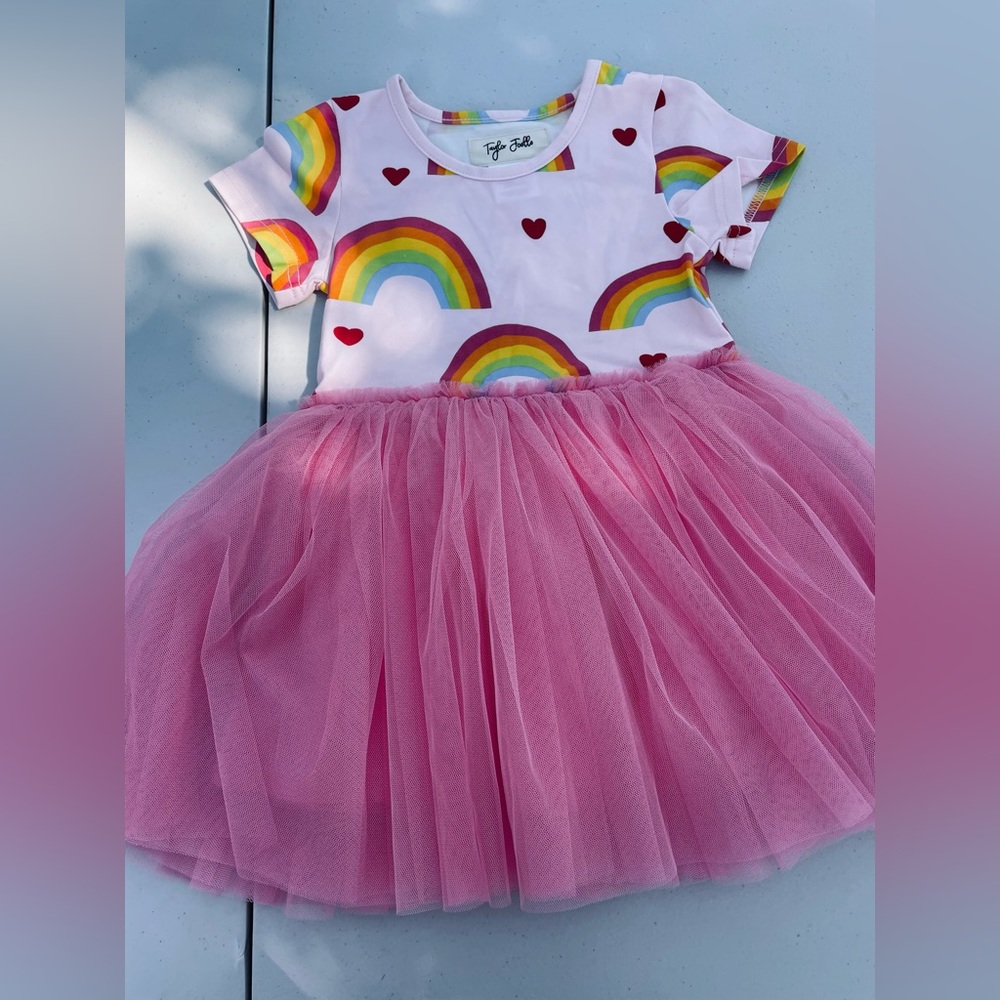 Taylor Joelle Rainbow Tutu Dress